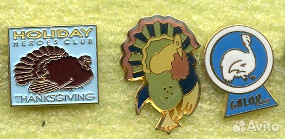 Значки Совы Аисты Попугаи Птицы Орнитология