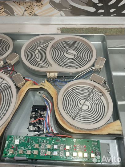 Варочная панель рабочая, без стекла