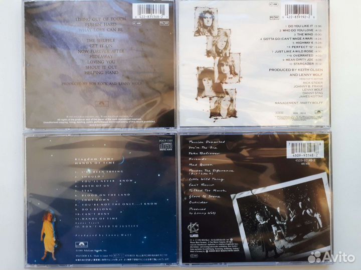 CD диски Kingdom Come, Great White