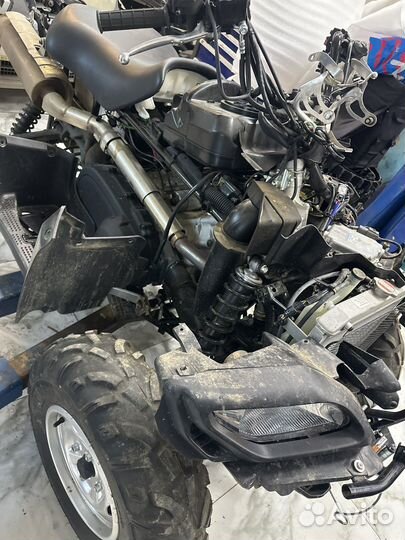 Suzuki kingquad 750 в разбор