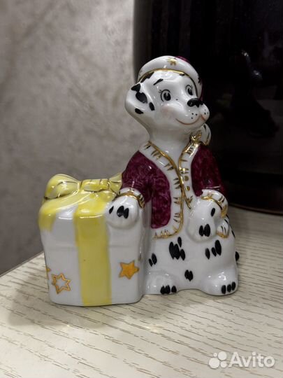 Статуэтка собака дулево