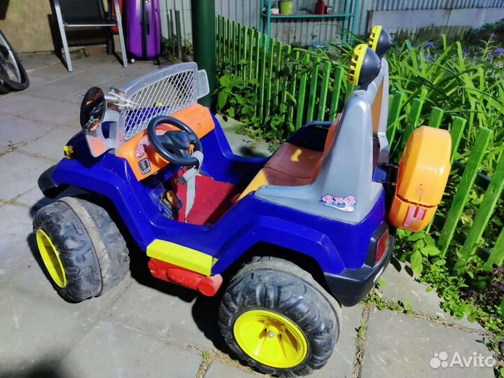 Детский электромобиль джип бу