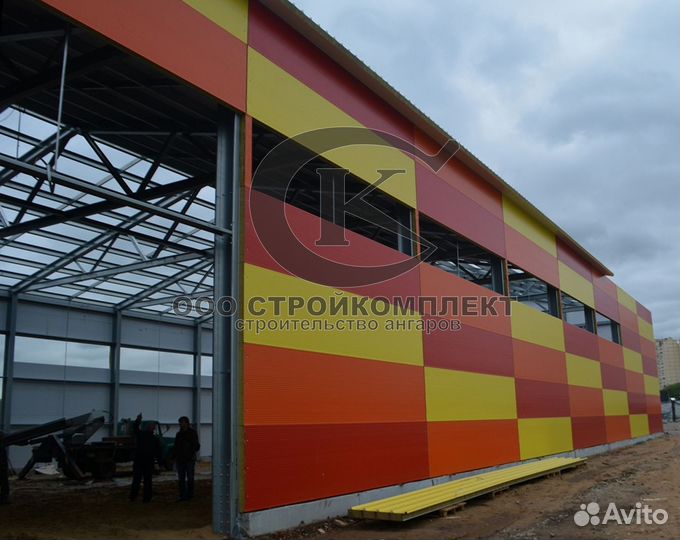 Ангар производственный комплекс сто xc1067