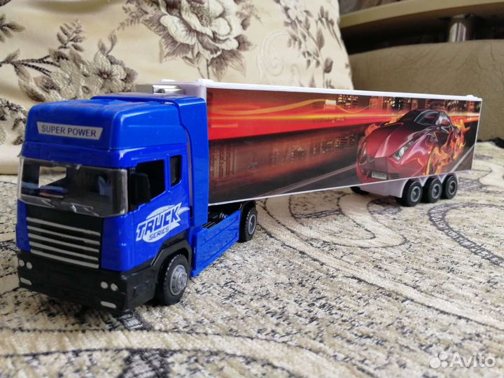 Грузовик с прицепом