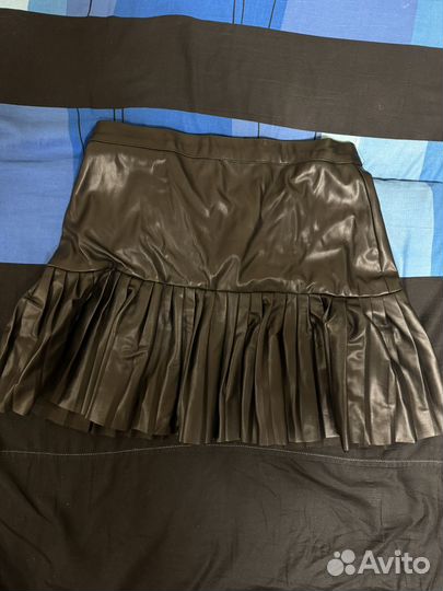Кожаная юбка