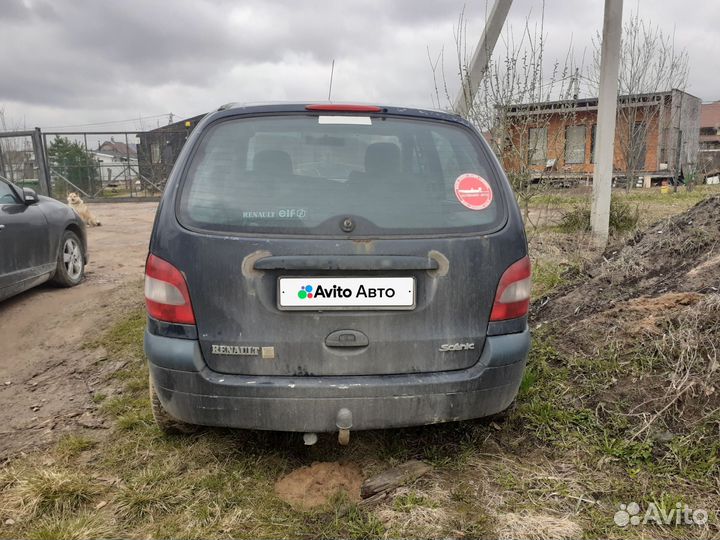 Renault Scenic 1.6 МТ, 2002, 271 000 км
