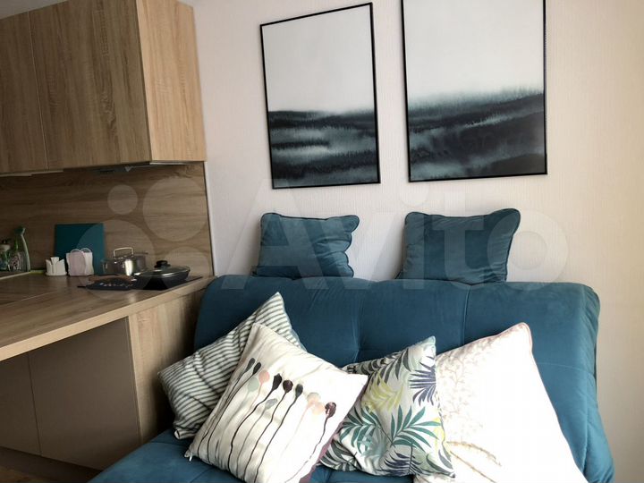 1-к. апартаменты, 38 м², 6/6 эт.