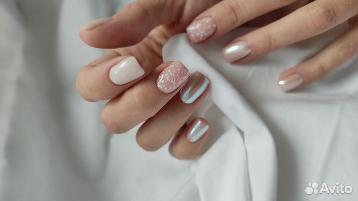 Маникюр с покрытием гель-лаком