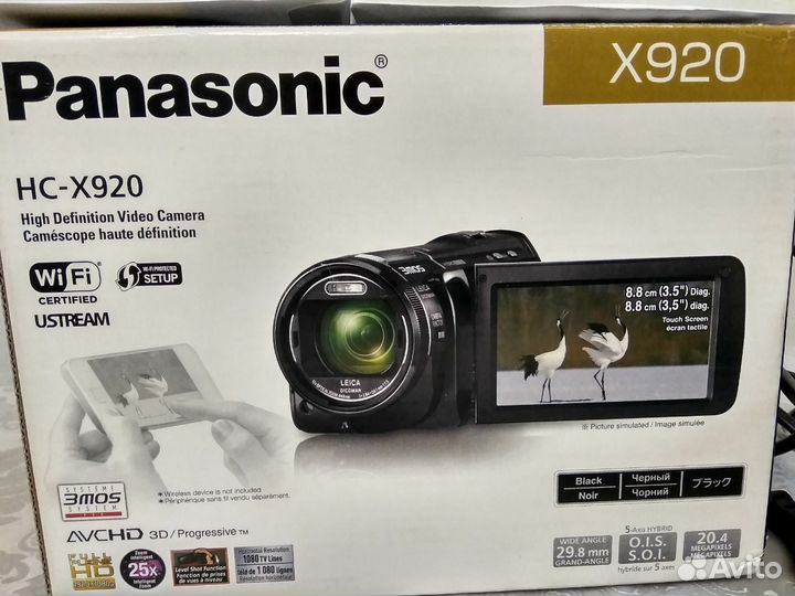 Видеокамера panasonic x920