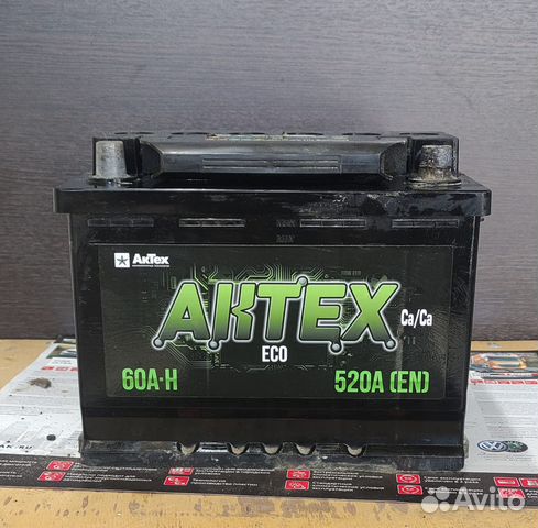 Аккумулятор автомобильный бу 60 Ач оп