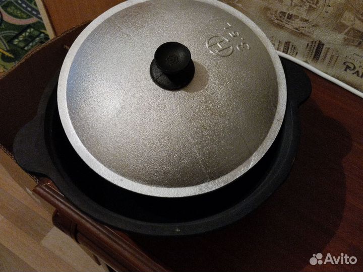 Казан чугунный 3-4литра