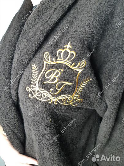 Халат с именной вышивкой