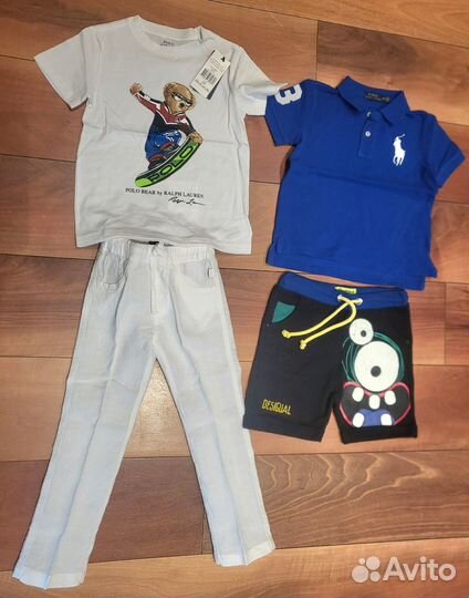 Трикотаж для мальчика 3-4 года Zara, Molo, Catimin