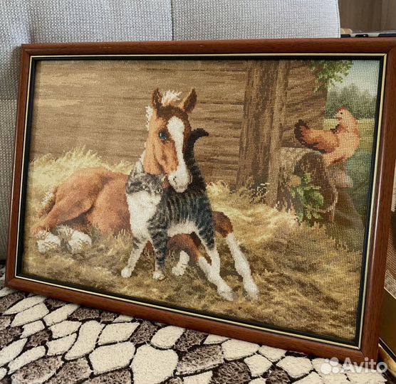 Вышивка крестом картина (возможен торг)