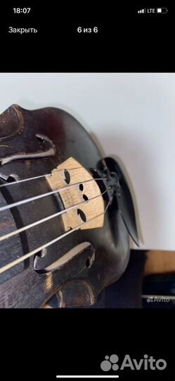 Скрипка целая