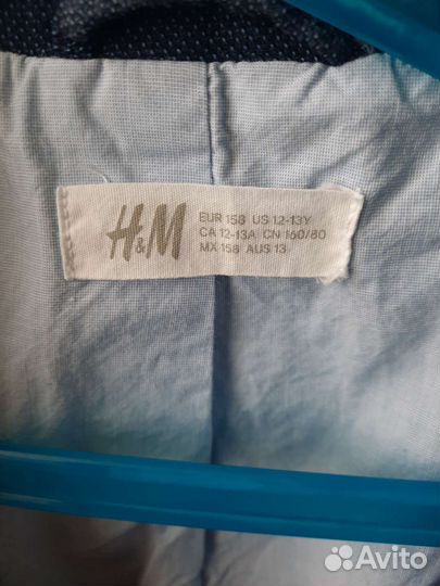 Пиджак h&m 158 на мальчика
