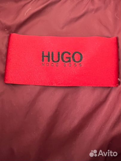 Пуховик женский hugo boss