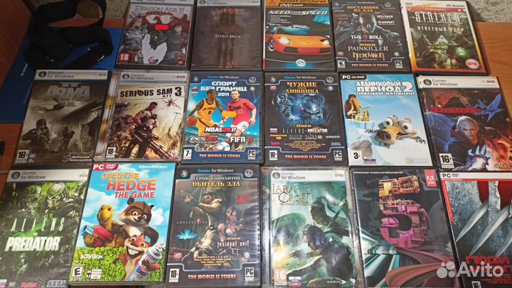 Диски с играми на пк