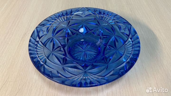 Ваза цветное стекло винтаж