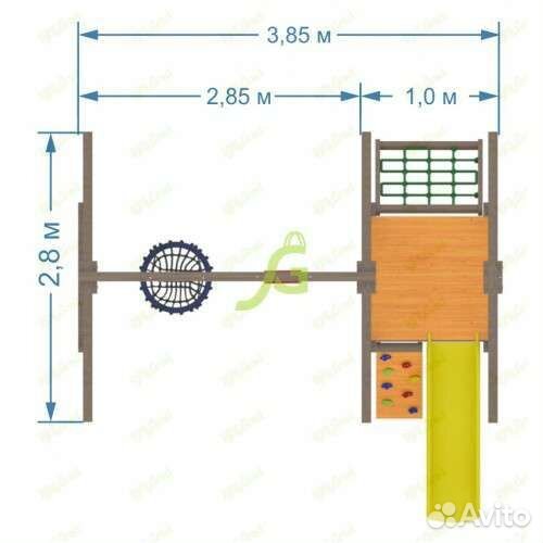 Детская игровая площадка 