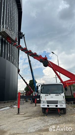 Аренда и услуги автовышки 40-28-23-16метров