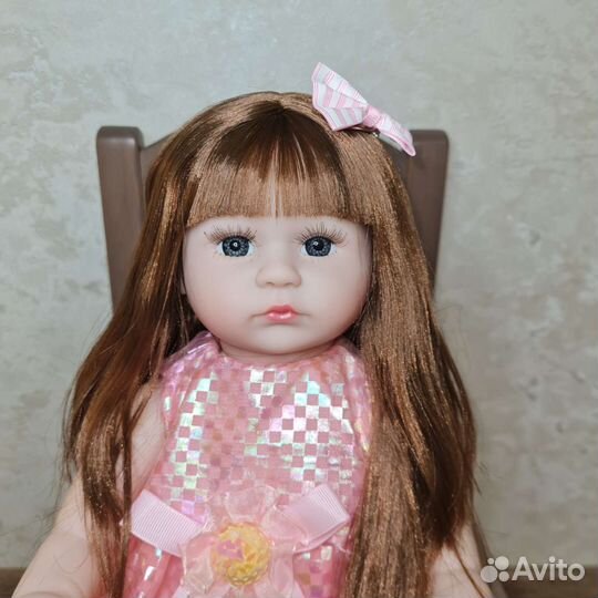 Силиконовая кукла Реборн 40 см