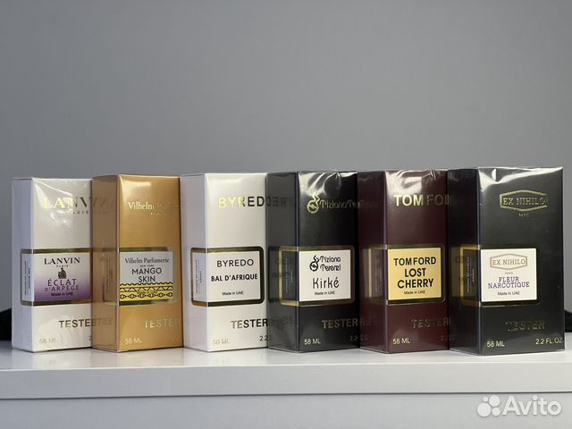 Тестеры ОАЭ 58мл духи разные ароматы купить в Москве | Личные вещи | Авито