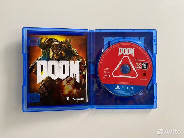 Игра Doom (PlayStation 4, Русская версия)