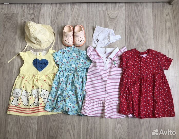 Детские вещи пакетом для девочек 92