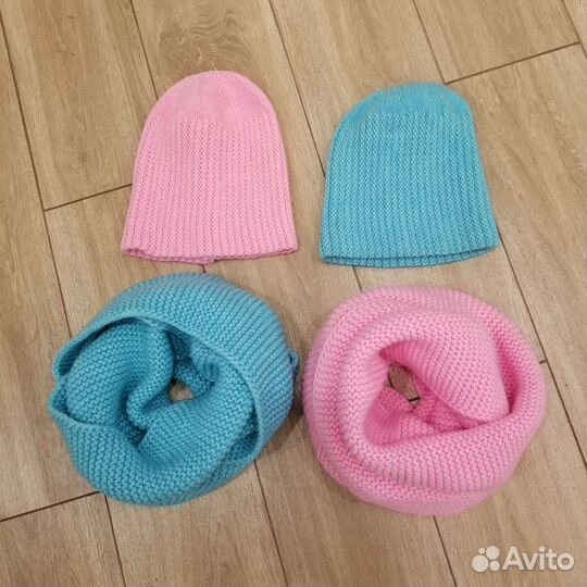 Комплект шапка и шарф