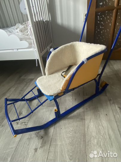 Санки с матрасом