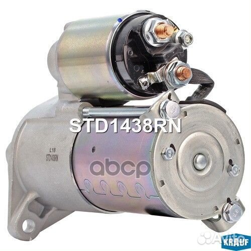 Стартер opel astra H/J 1.6/1.8 STD1438RN Krauf