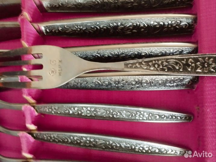Столовый набор ложки и вилки СССР
