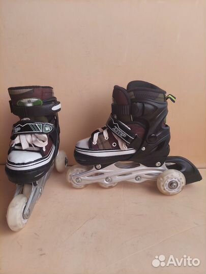 Роликовые коньки детские раздвижные