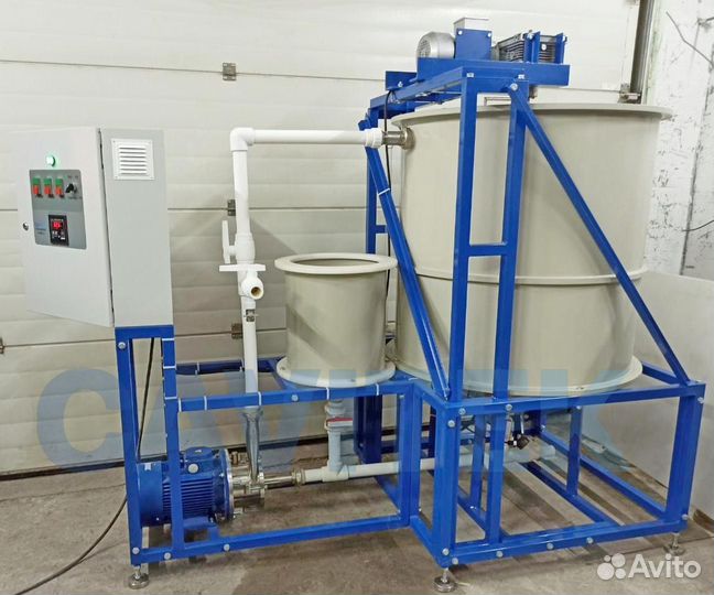 Линия производства кремов, смазки, гелей, паст