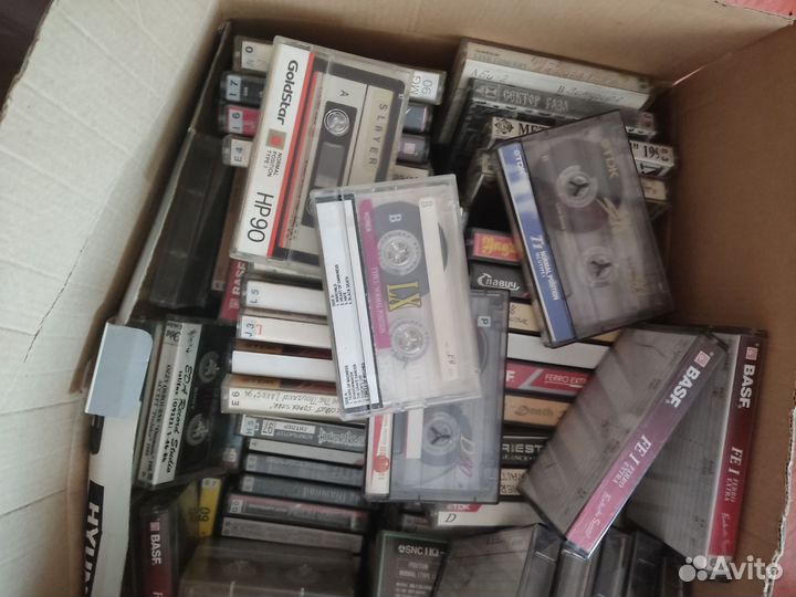 Аудиокассета TDK, Basf, Sony, Gold star