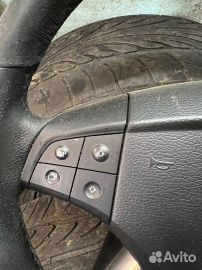 Руль кожаный 4 спицы Мерседес мл гл В 164 В 251