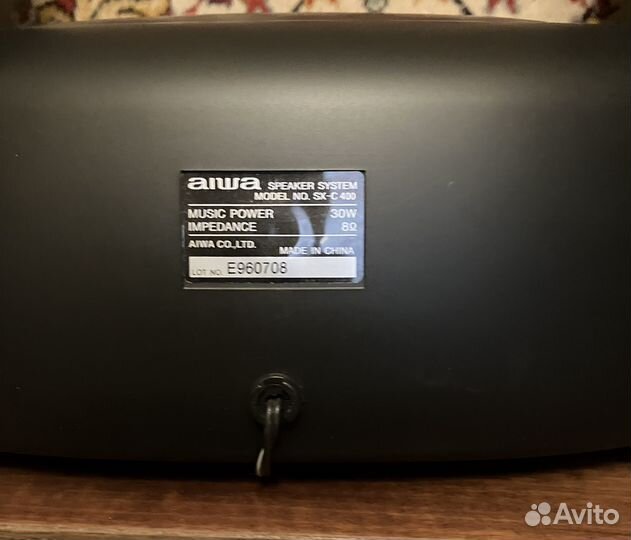 Колонки от муз центра aiwa SX-N999MK II