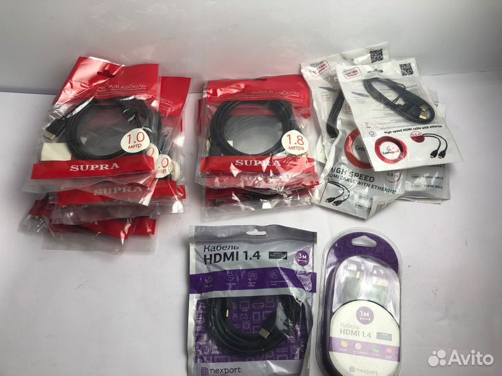 Hdmi кабеля в ассортименте от 0.5 до 30 метров