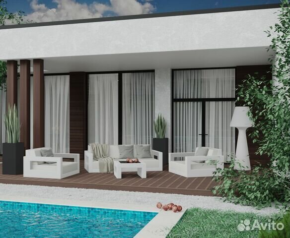 Кресло пластиковое дизайнерское