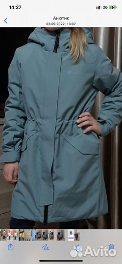 Пальто для девочки 134 140