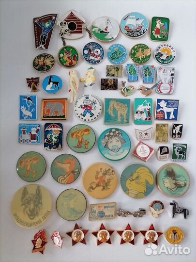 Значки детские СССР