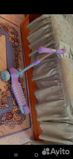 Самокат детский трехколесный бу