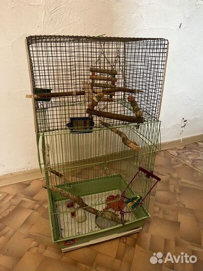 Клетка для попугая бу