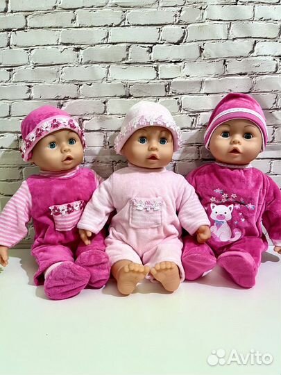 Кукла Пупс интерактивный/мягкая кукла