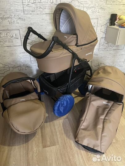Коляска 3 в 1 Sonic plus