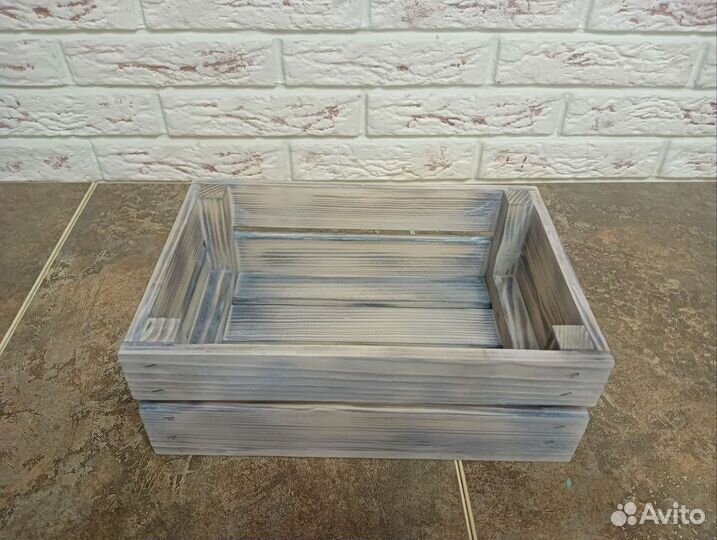 Ящик деревянный подарочный