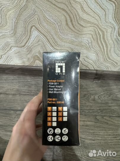 Коммутатор LevelOne FSW-1602TX, 16 ports 10/100Mb