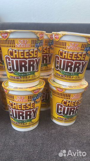 Лапша nissin Cheese Curry