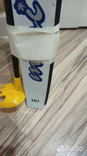 Горные лыжи детские 110 комплект